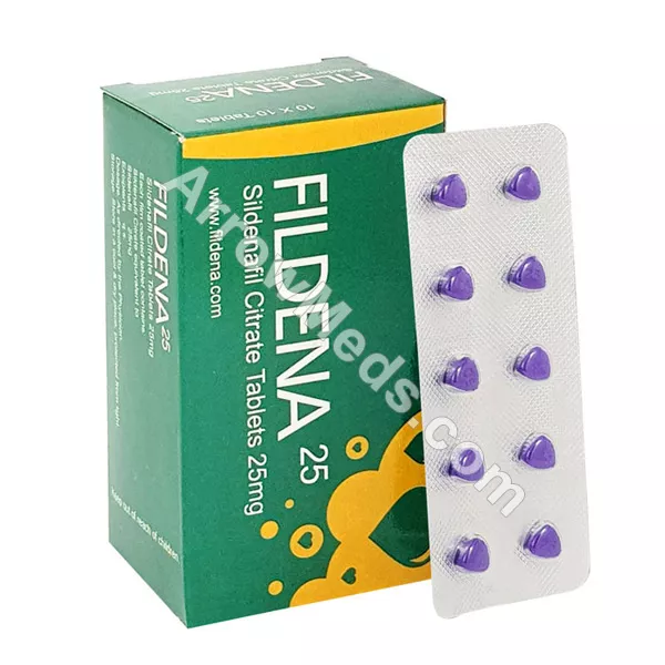 Fildena 25 mg (Sildenafil): Uses, Side Effects & Safety Advice