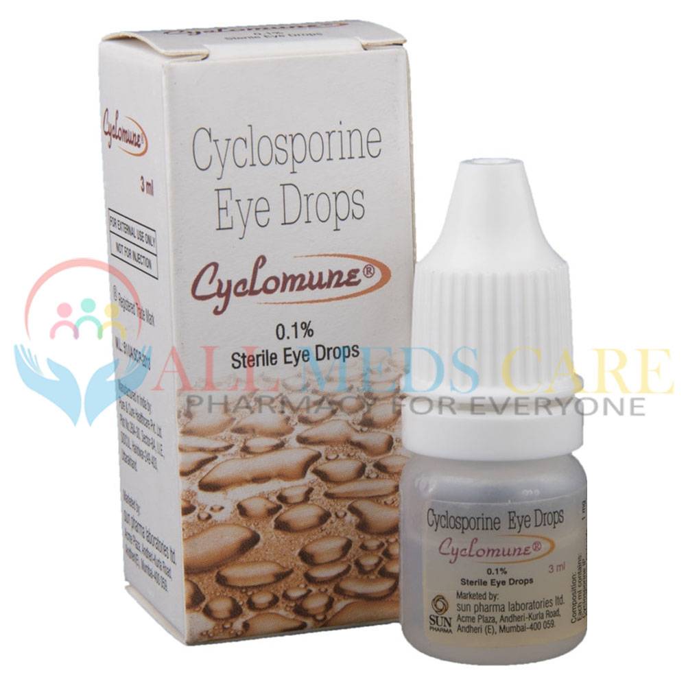 Cyclosporine Eye Drops for dry eyes. Order Cyclosporine Online